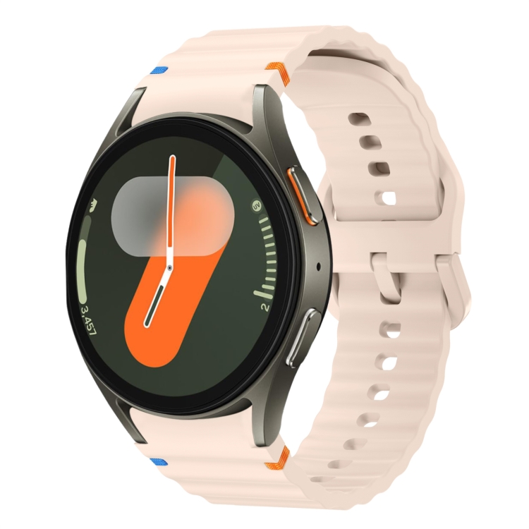 WAVE Curea Din Silicon Pentru Samsung Galaxy Watch 7 (40mm / 44mm) Roz Deschis