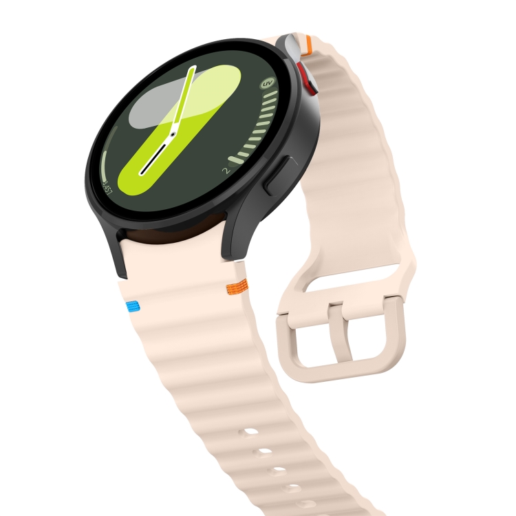 WAVE Curea Din Silicon Pentru Samsung Galaxy Watch 7 (40mm / 44mm) Roz Deschis