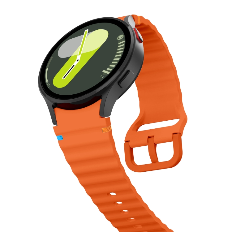 WAVE Curea Din Silicon Pentru Samsung Galaxy Watch 7 (40mm / 44mm) Portocaliu