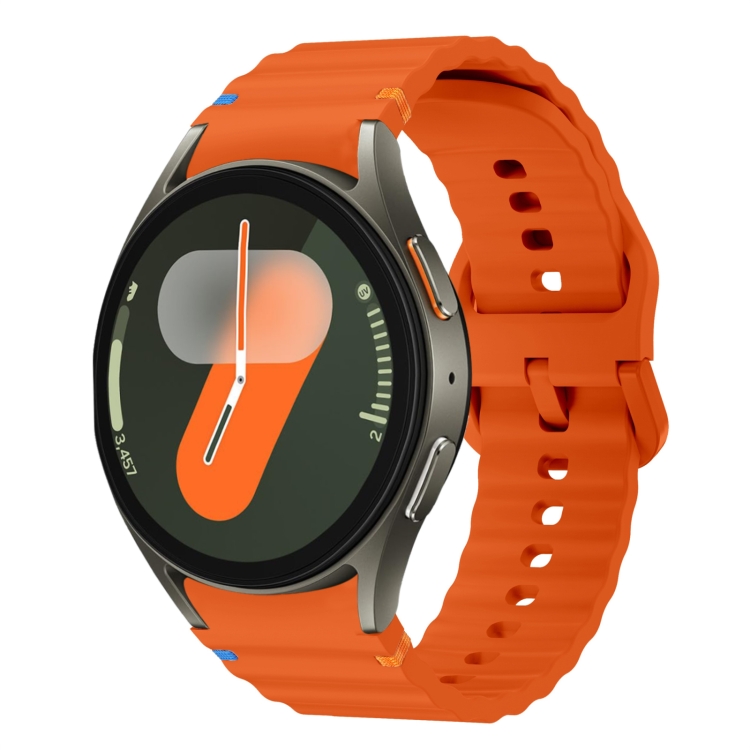 WAVE Curea Din Silicon Pentru Samsung Galaxy Watch 7 (40mm / 44mm) Portocaliu