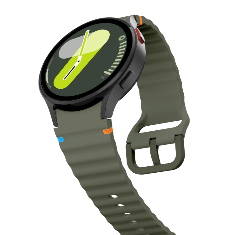 WAVE Curea Din Silicon Pentru Samsung Galaxy Watch 7 (40mm / 44mm) Verde