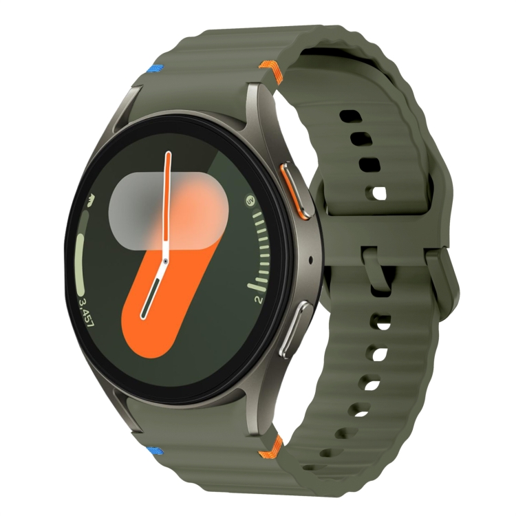 WAVE Curea Din Silicon Pentru Samsung Galaxy Watch 7 (40mm / 44mm) Verde