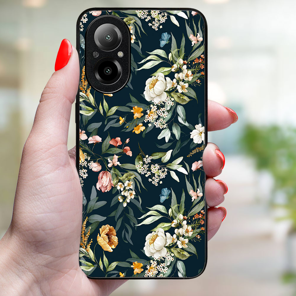 MY ART Husă De Protecție Pentru Realme C67 FLORAL (158)