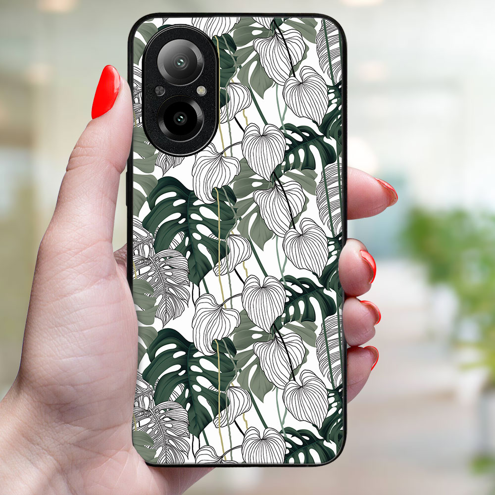 MY ART Husă De Protecție Pentru Realme C67 LEAF (175)