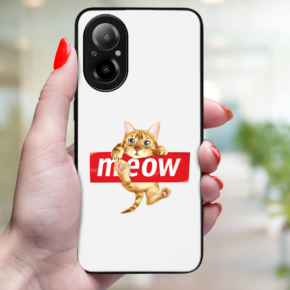 MY ART Husă De Protecție Pentru Realme C67 MEOW (183)