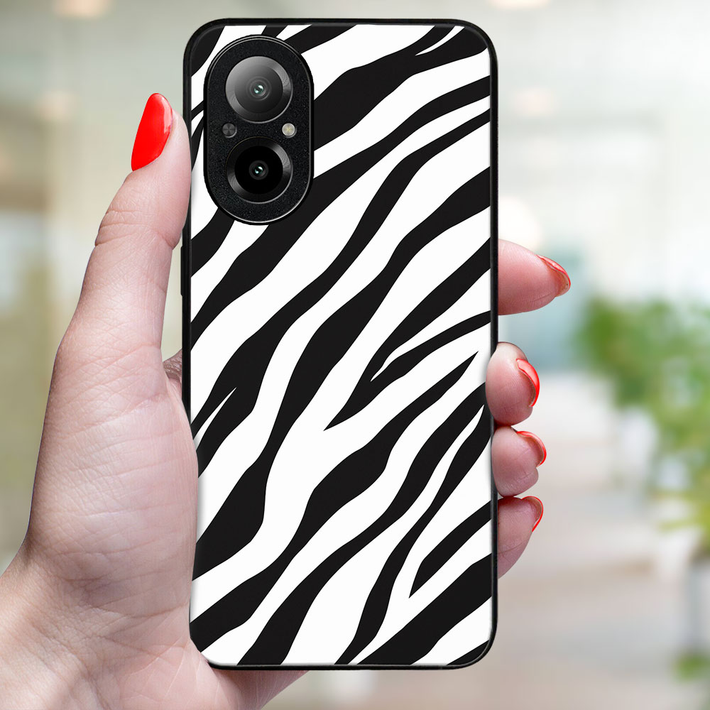 MY ART Husă De Protecție Pentru Realme C67 ZEBRA (237)