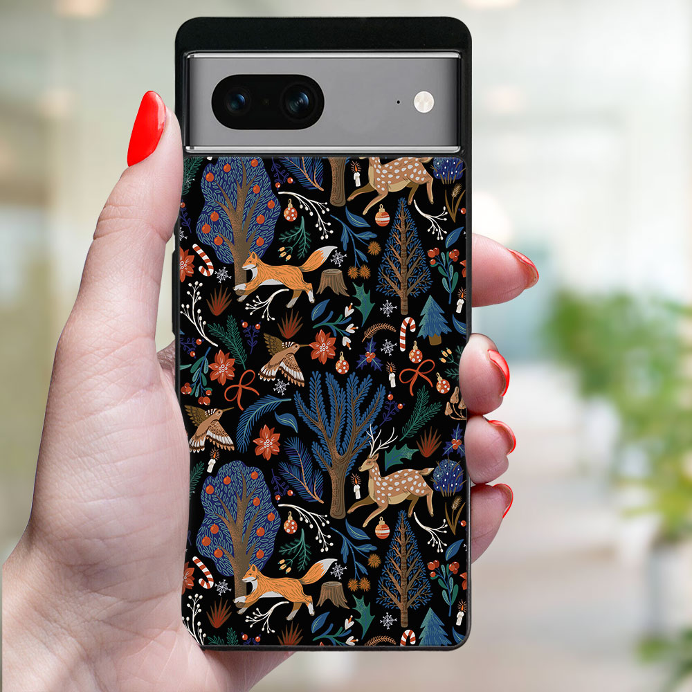 MY ART Husă Cu Design De Crăciun Google Pixel 7 IARNA (071)