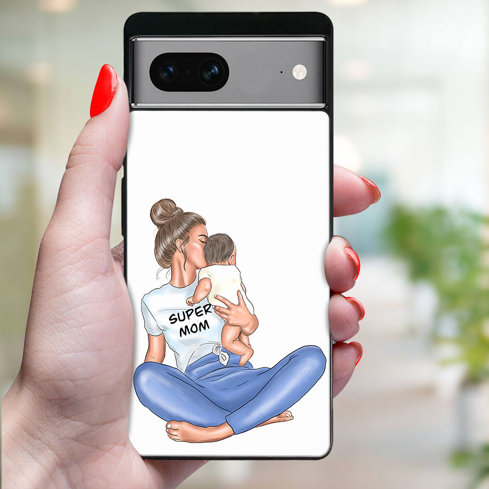 MY ART Husă De Protecție Pentru Google Pixel 7 SUPERMOM (112)