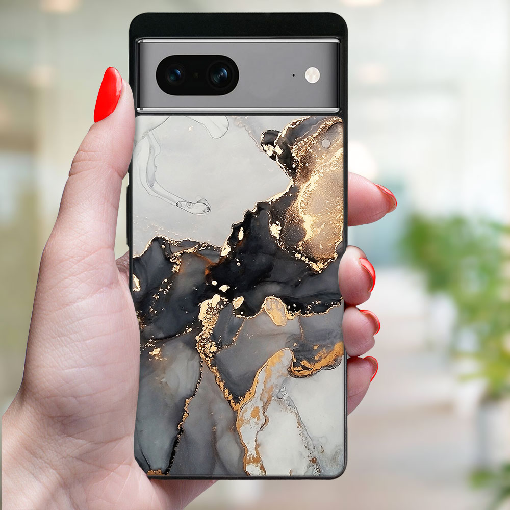 MY ART Husă De Protecție Pentru Google Pixel 7 GREY MARBLE (140)