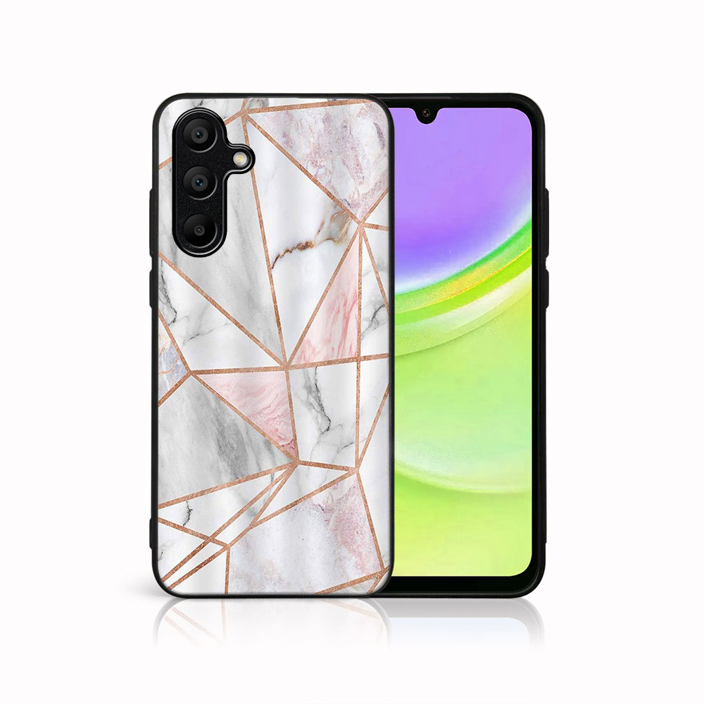 MY ART Husă De Protecție Pentru Samsung Galaxy A55 5G PINK MARBLE (143)