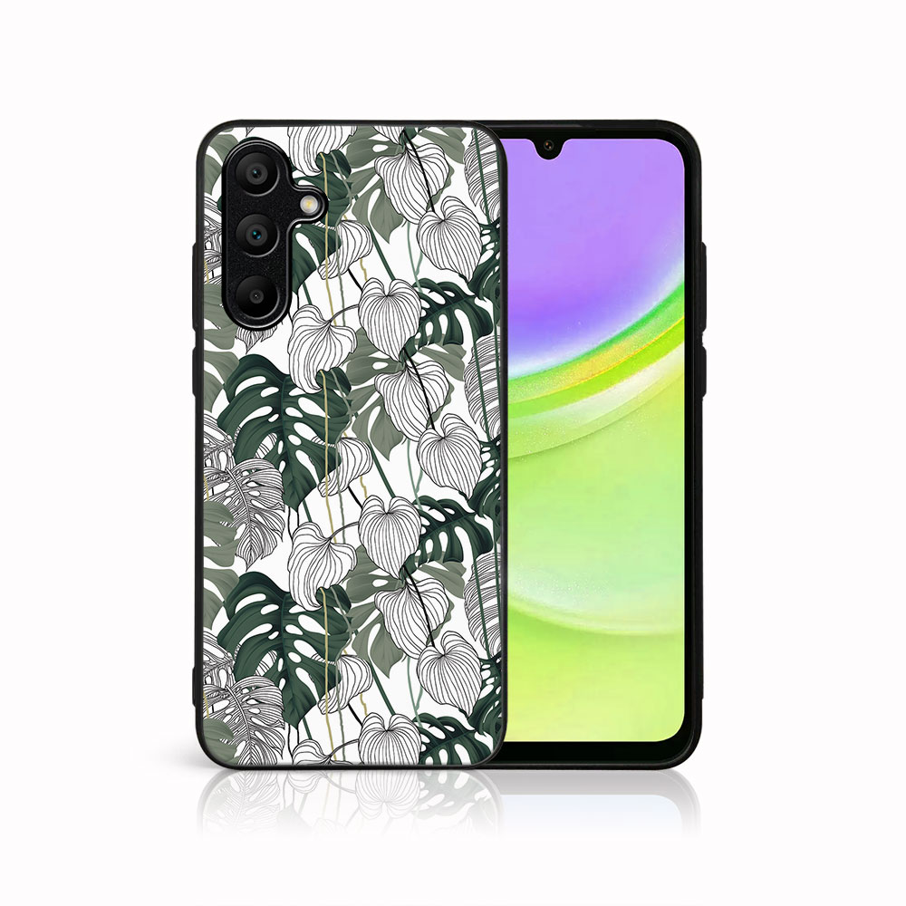 MY ART Husă De Protecție Pentru Samsung Galaxy A55 5G LEAF (175)