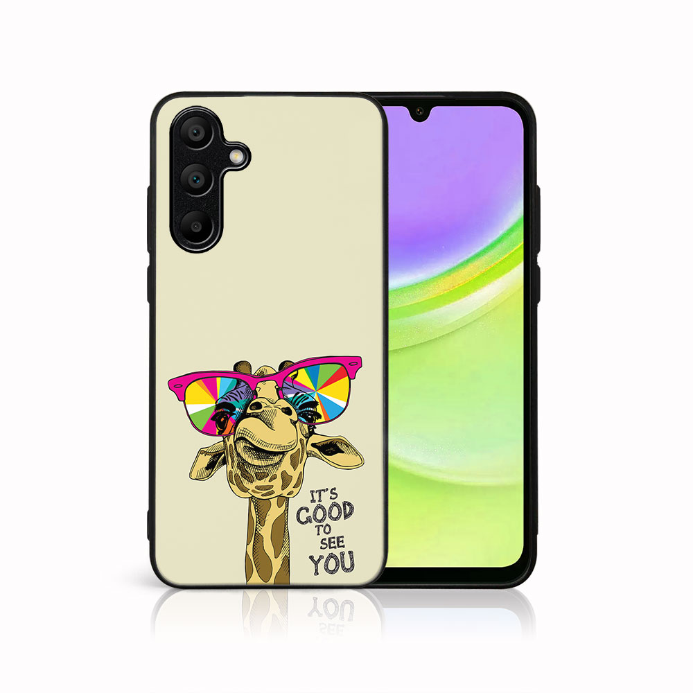 MY ART Husă De Protecție Pentru Samsung Galaxy A55 5G GIRAFFE (180)