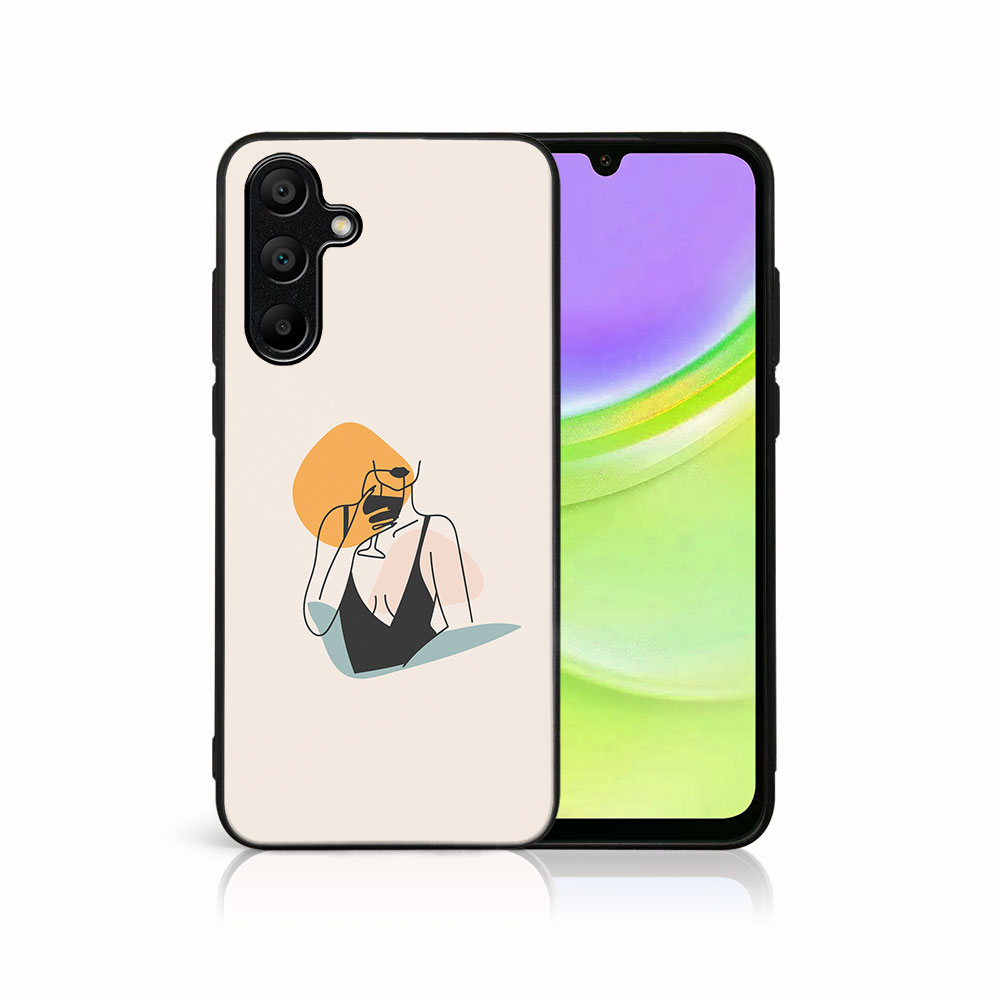 MY ART Husă De Protecție Pentru Samsung Galaxy A55 5G WOMAN (197)