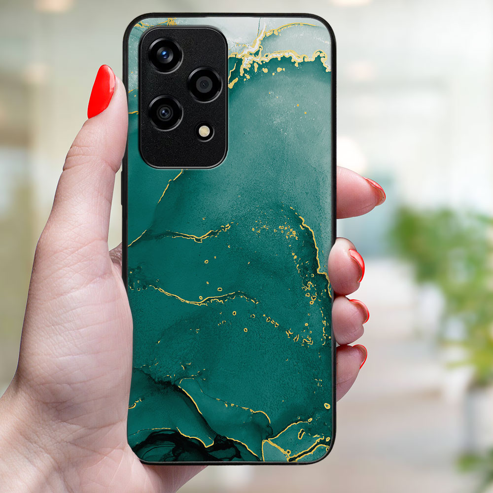 MY ART Capac De Protecție Pentru Honor 200 Lite GREEN MARBLE (145)