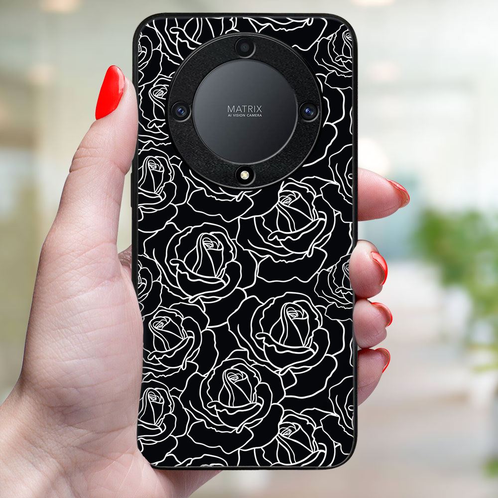 MY ART Husă De Protecție Pentru Honor Magic6 Lite 5G ROSES (172)