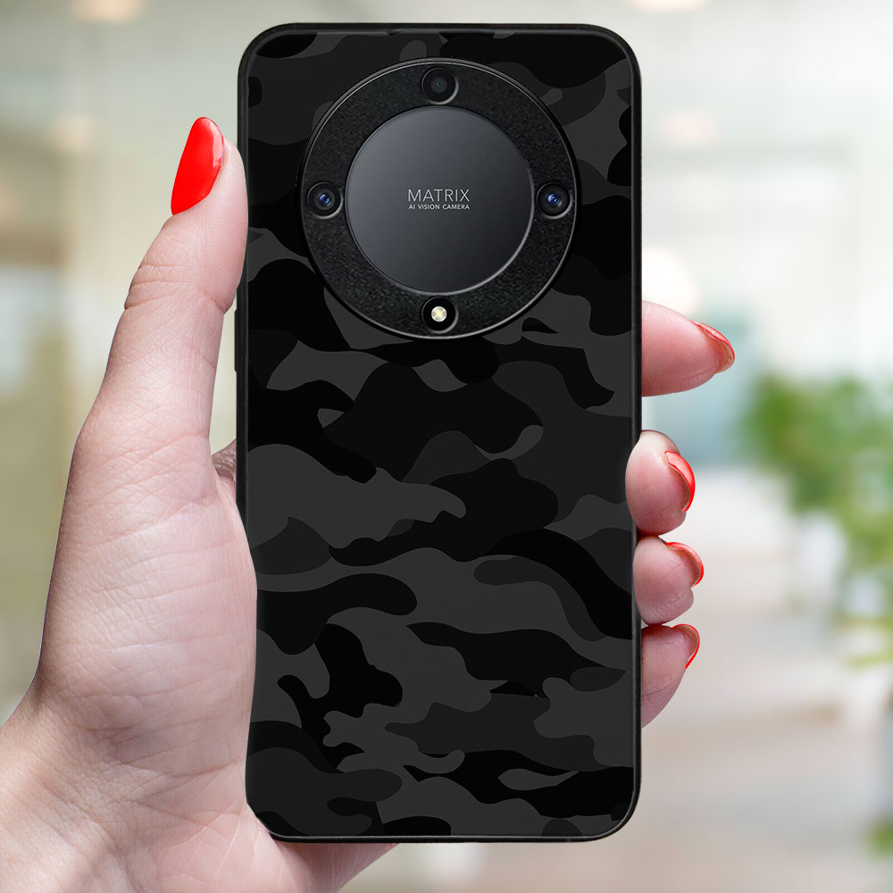 MY ART Husă De Protecție Pentru Honor Magic6 Lite 5G BLACK CAMO (234)