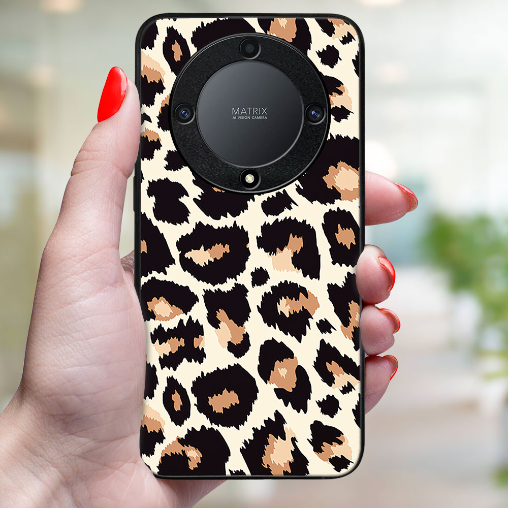 MY ART Husă De Protecție Pentru Honor Magic6 Lite 5G LEOPARD PRINT (238)