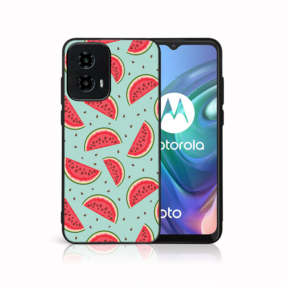 MY ART Husă De Protecție Pentru Motorola Moto G34 5G PEPENE VERDE (120)