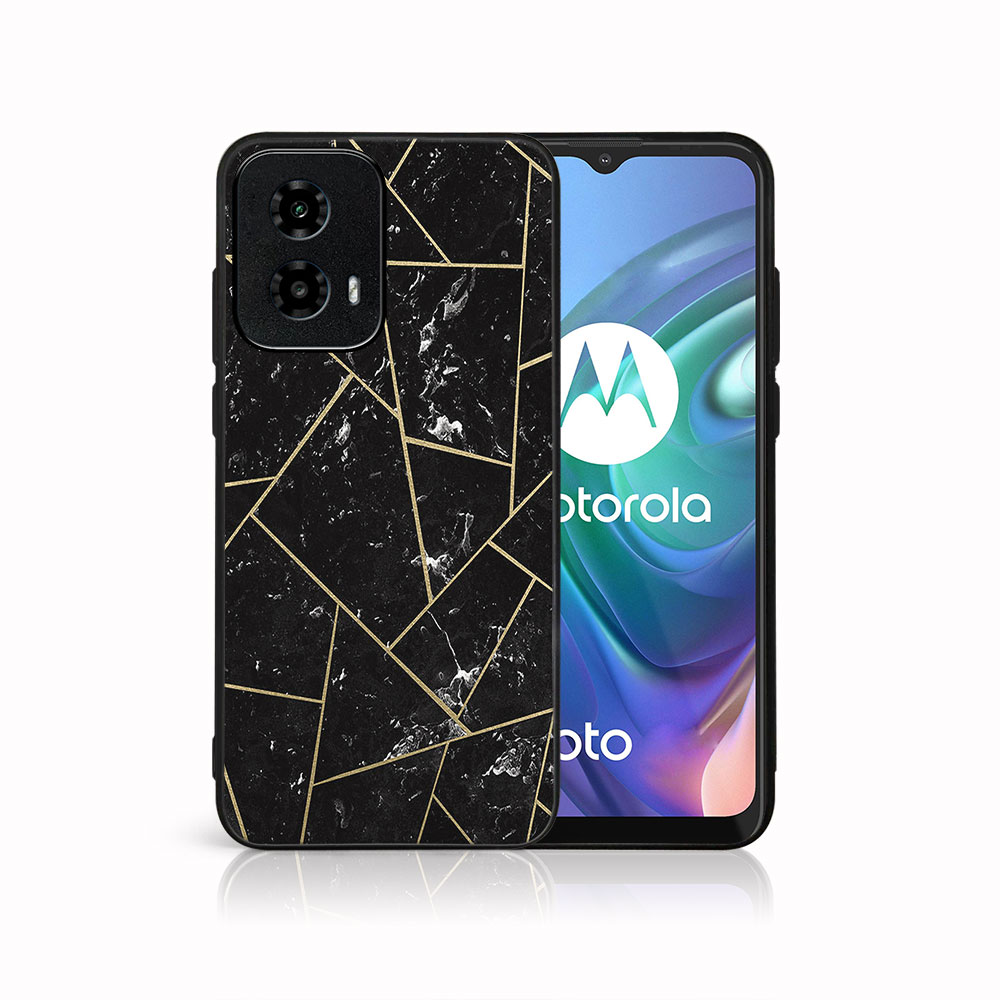 MY ART Capac De Protecție Pentru Motorola Moto G34 5G POLIGONAL (150)