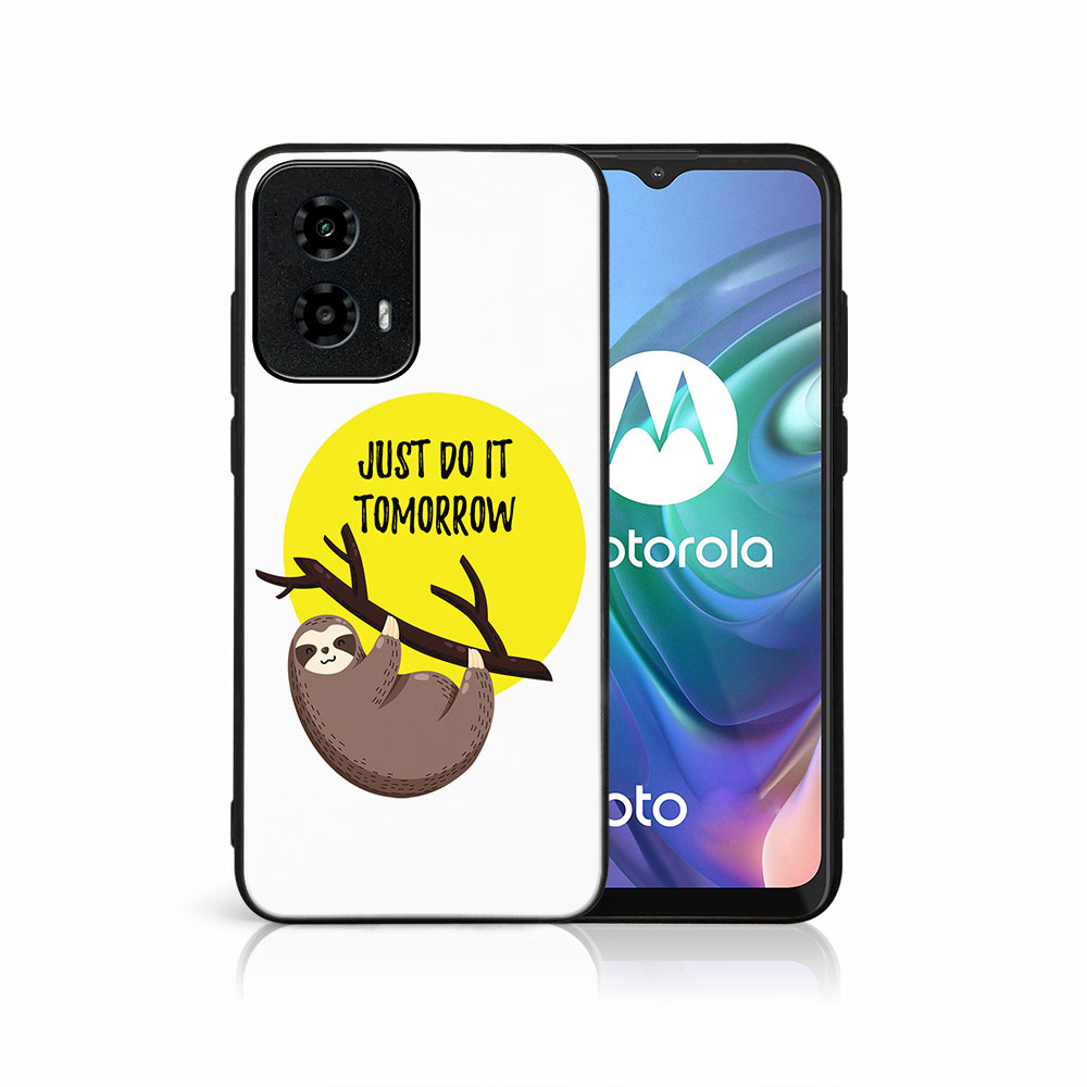 MY ART Capac De Protecție Pentru Motorola Moto G34 5G SLOTH (188)