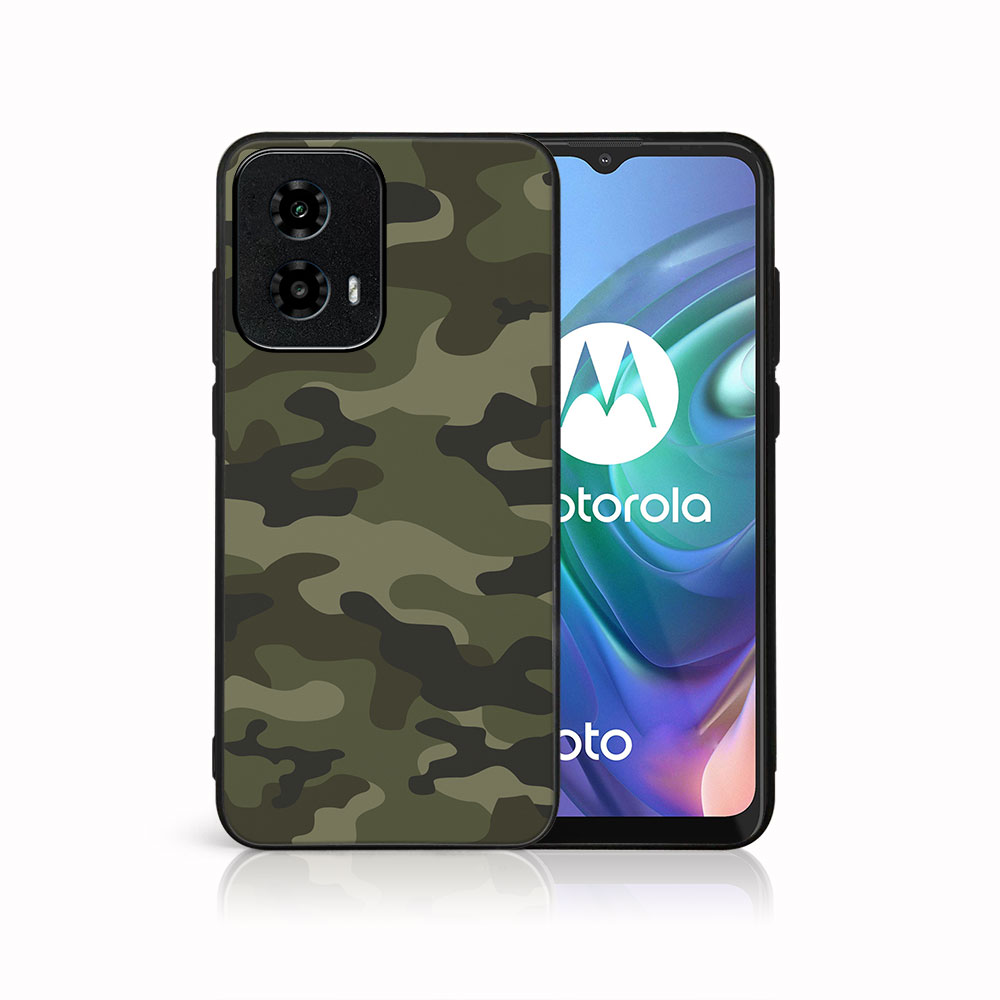 MY ART Husă De Protecție Pentru Motorola Moto G34 5G GREEN CAMO (235)