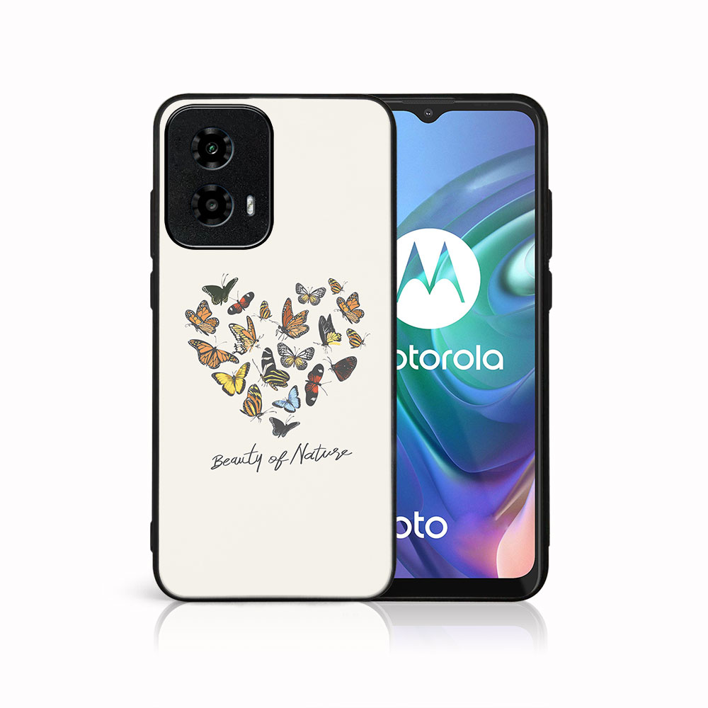 MY ART Capac De Protecție Pentru Motorola Moto G34 5G BUTTERFLIES (240)