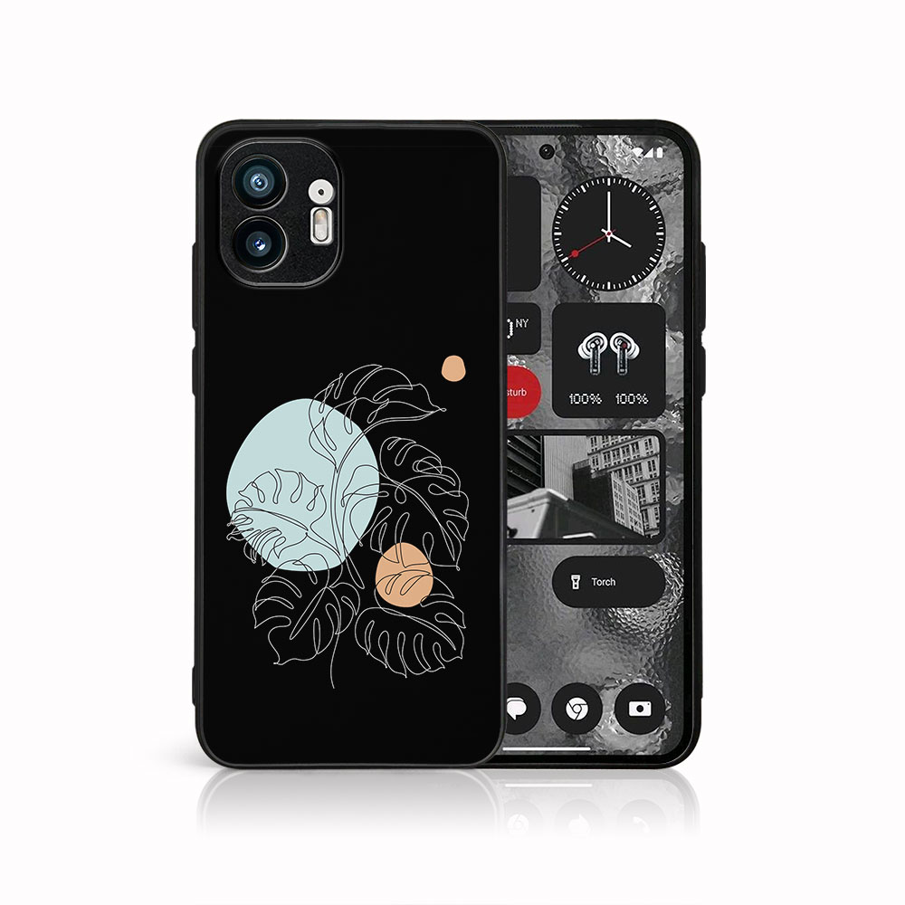 MY ART Husă De Protecție Pentru Nothing Phone 1 MONSTERA (194)