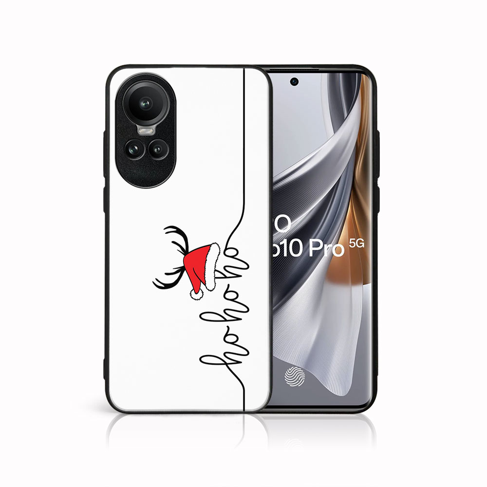 MY ART Husă Cu Design De Crăciun Oppo Reno10 5G / Reno 10 Pro 5G HOHOHO (073)