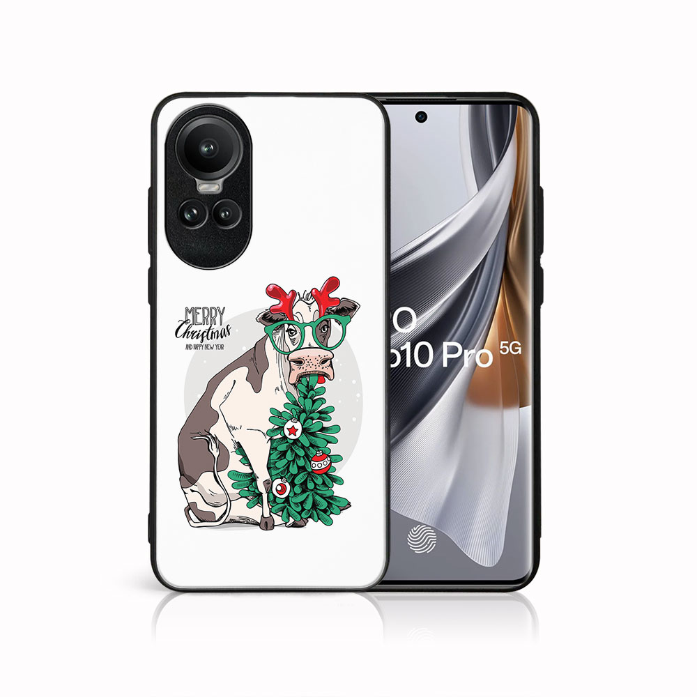 MY ART Husă Cu Design De Crăciun Oppo Reno10 5G / Reno 10 Pro 5G MERRY CHRISTMAS (074)