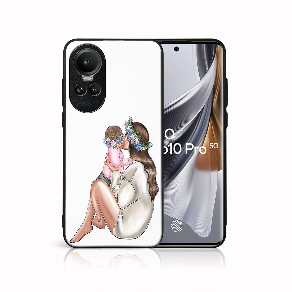 MY ART Husă De Protecție Pentru Oppo Reno10 5G / Reno 10 Pro 5G BEBE GIRL (111)