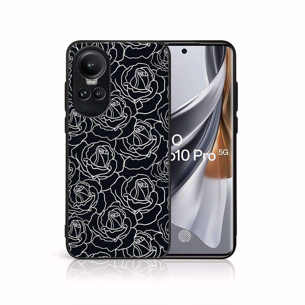 MY ART Husă De Protecție Pentru Oppo Reno10 5G / Reno10 Pro 5G ROSES (172)