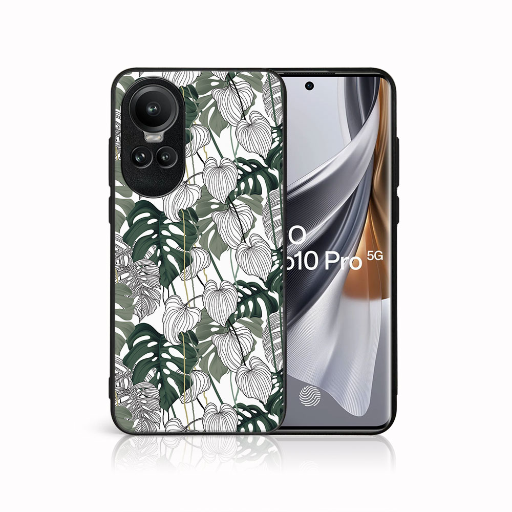 MY ART Husă De Protecție Pentru Oppo Reno10 5G / Reno10 Pro 5G LEAF (175)