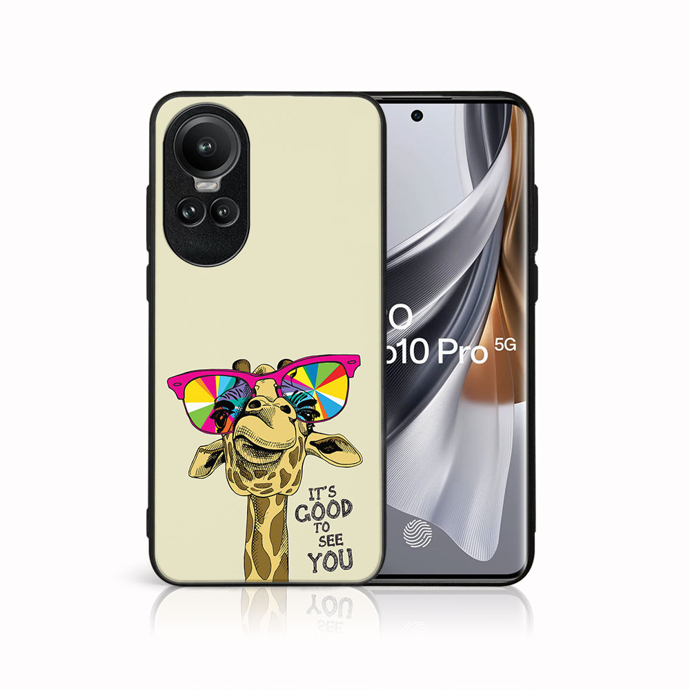 MY ART Husă De Protecție Pentru Oppo Reno10 5G / Reno10 Pro 5G GIRAFFE (180)