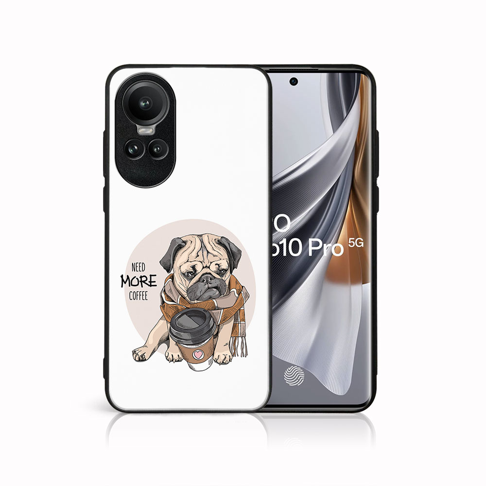 MY ART Husă De Protecție Pentru Oppo Reno10 5G / Reno10 Pro 5G MORE COFFEE (184)