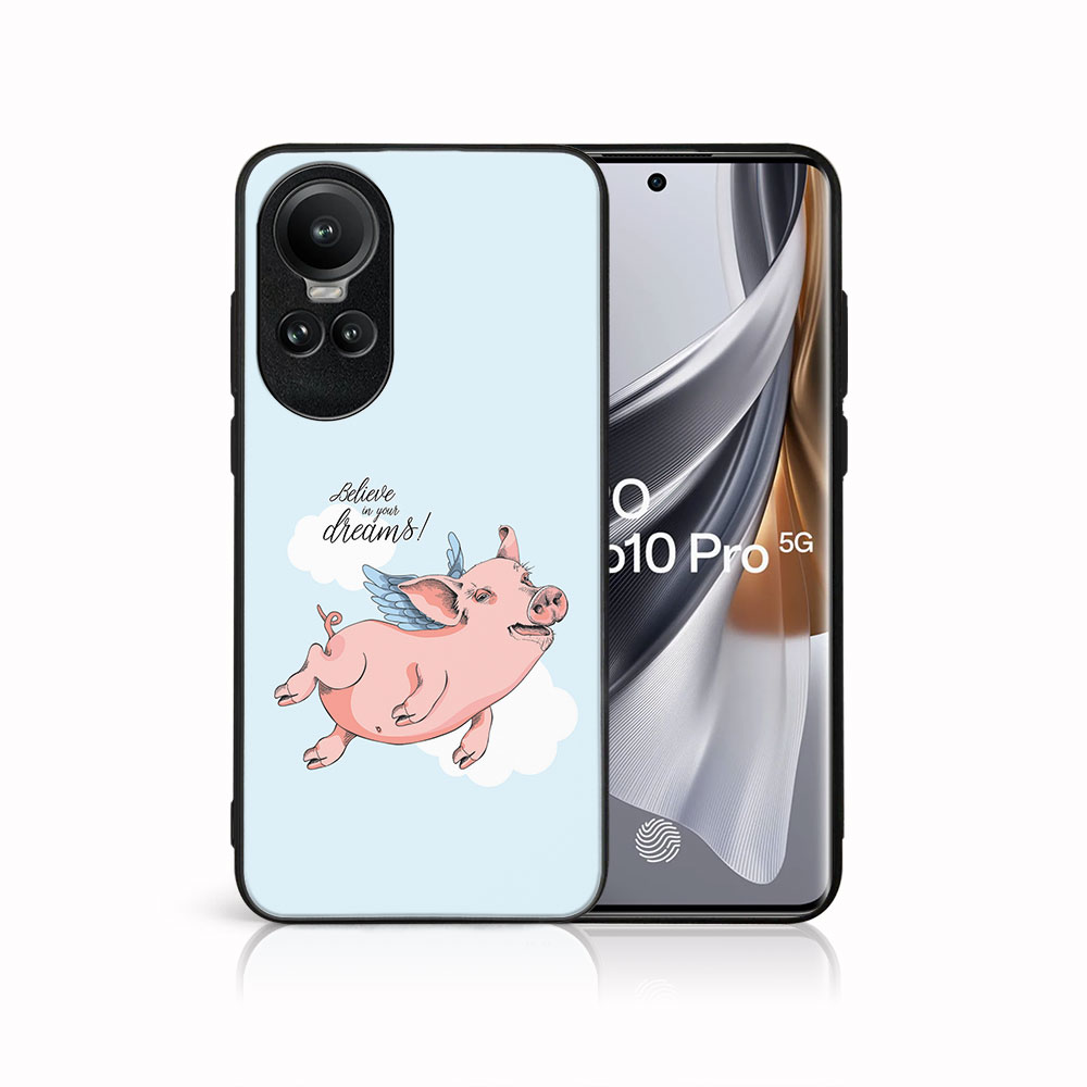 MY ART Husă De Protecție Pentru Oppo Reno10 5G / Reno10 Pro 5G PIG (186)