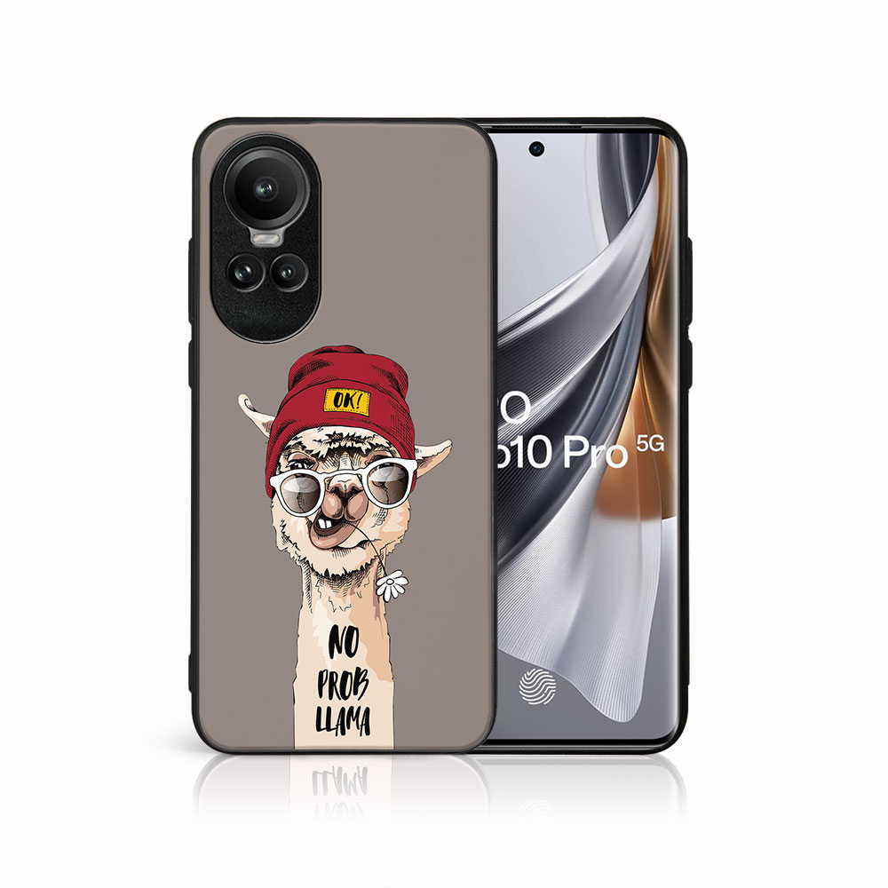 MY ART Husă De Protecție Pentru Oppo Reno10 5G / Reno10 Pro 5G PROBLLAMA (187)