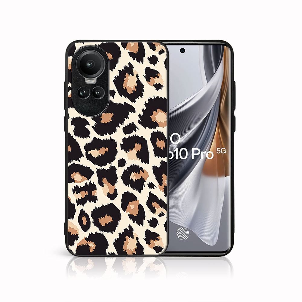 MY ART Husă De Protecție Pentru Oppo Reno10 5G / Reno10 Pro 5G LEOPARD PRINT (238)