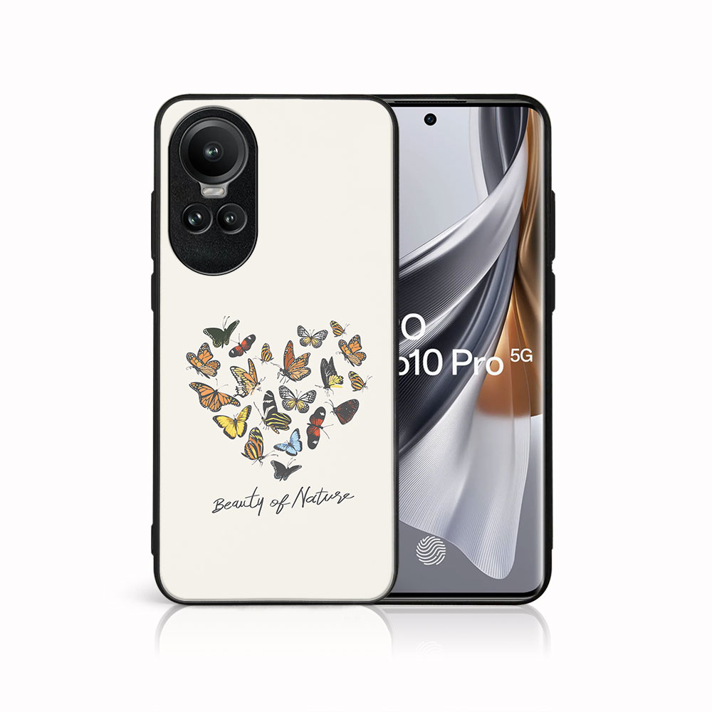 MY ART Husă De Protecție Pentru Oppo Reno10 5G / Reno10 Pro 5G BUTTERFLIES (240)