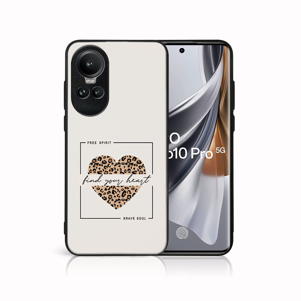 MY ART Husă De Protecție Pentru Oppo Reno10 5G / Reno10 Pro 5G WILD HEART (241)