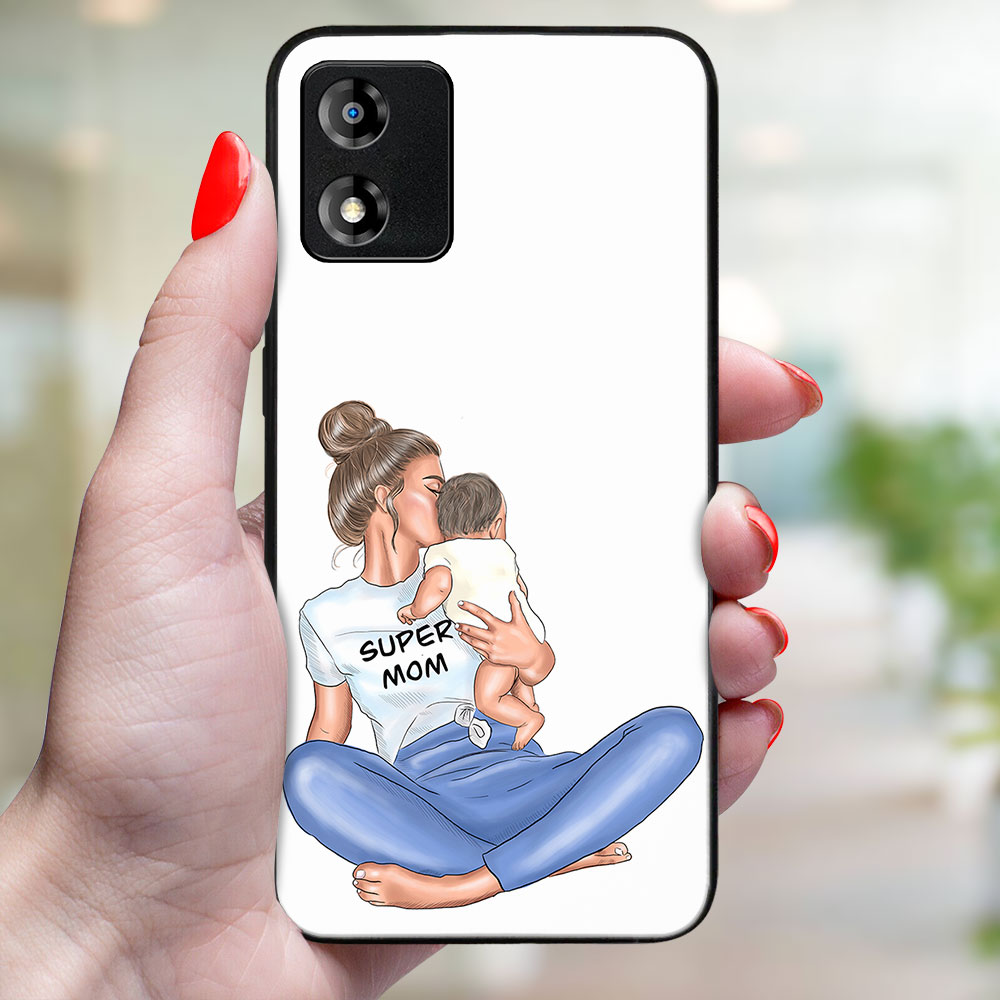 MY ART Capac De Protecție Pentru Motorola Moto E13 SUPERMOM (112)