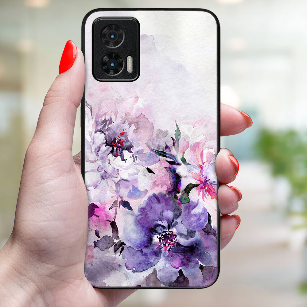 MY ART Husă De Protecție Pentru Motorola Edge 30 Neo PEONIES (156)