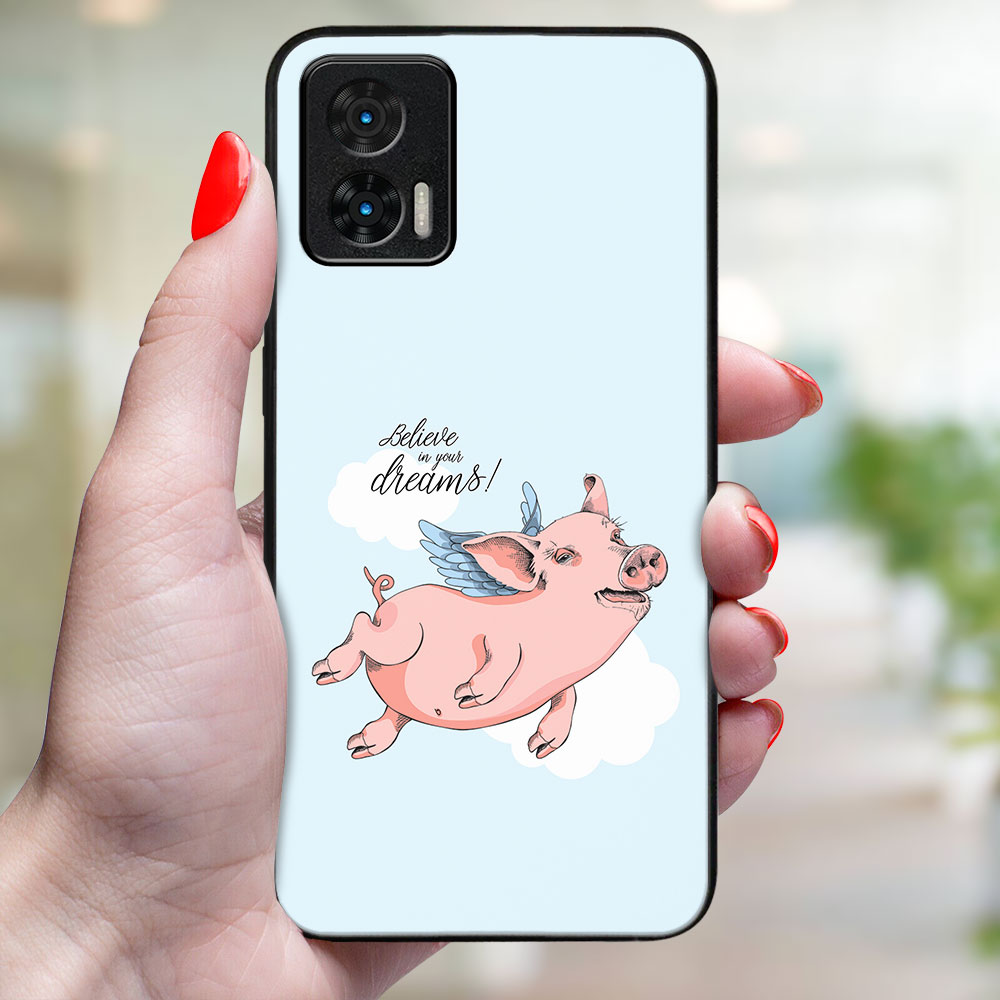 MY ART Husă De Protecție Pentru Motorola Edge 30 Neo PIG (186)