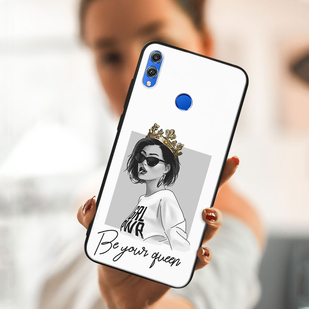 MY ART Husă De Protecție Honor 8X -QUEEN (139)