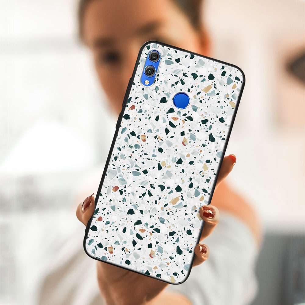 MY ART Husă De Protecție Honor 8X - GREY TERRAZZO (163)