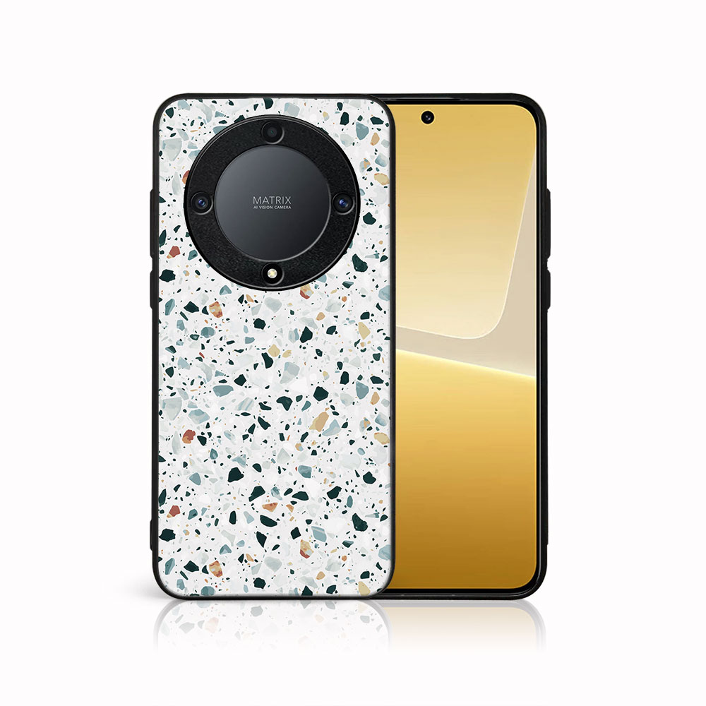 MY ART Husă De Protecție Pentru Honor Magic6 Lite 5G GREY TERRAZZO (163)