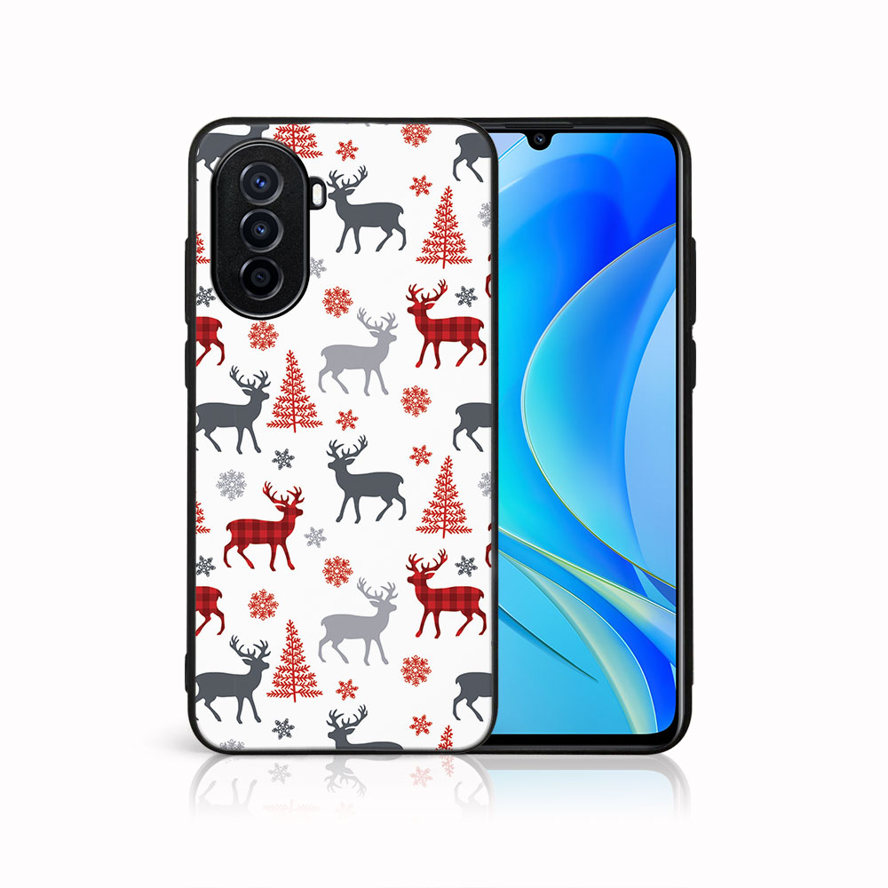 Husă MY ART Cu Design De Crăciun Huawei Nova Y70 DEER (068)