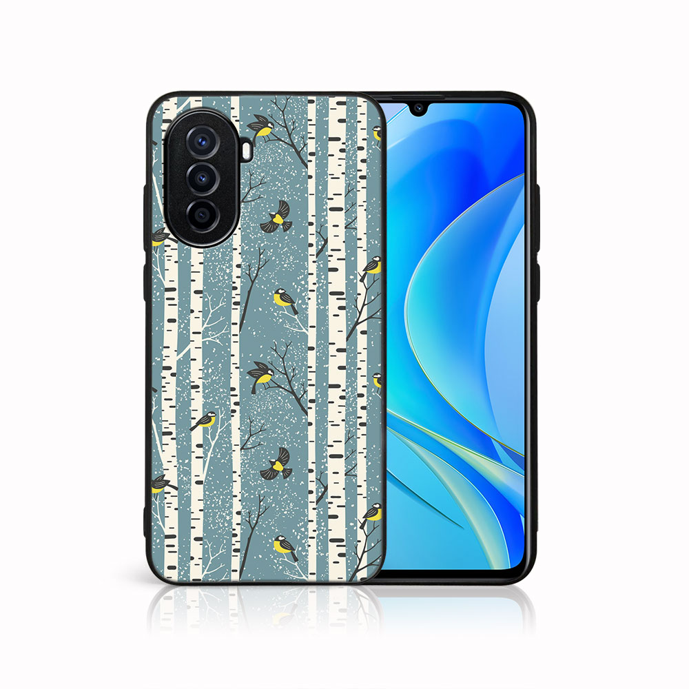 Husă MY ART Cu Design De Crăciun Huawei Nova Y70 BIRCH (072)