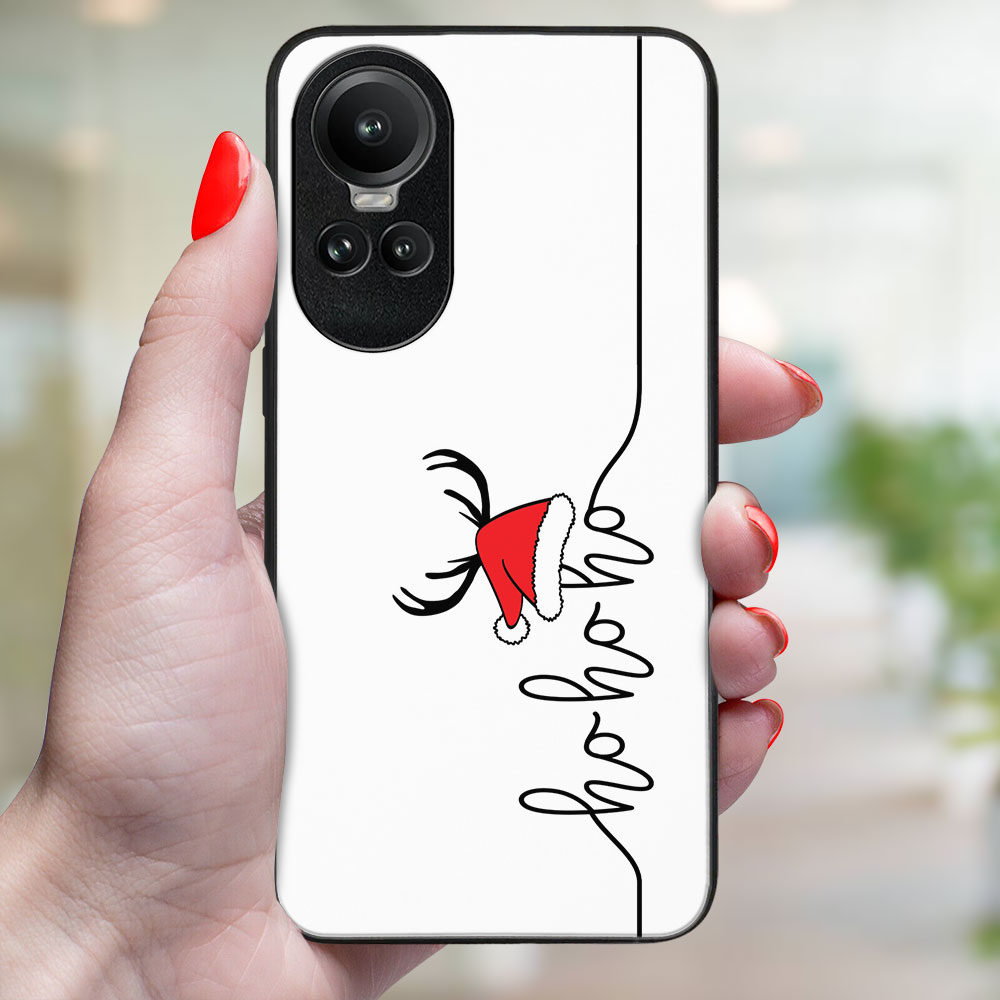 MY ART Husă Cu Design De Crăciun Oppo Reno10 5G / Reno 10 Pro 5G HOHOHO (073)