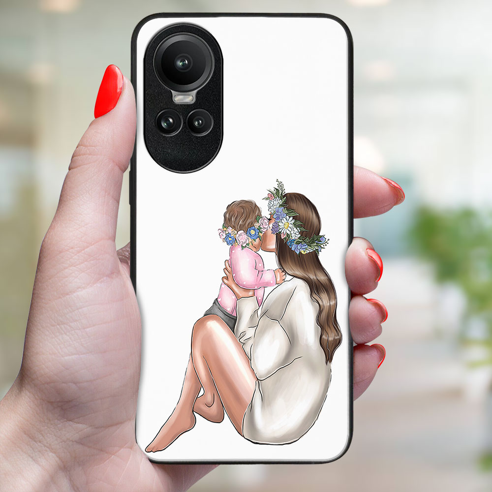 MY ART Husă De Protecție Pentru Oppo Reno10 5G / Reno 10 Pro 5G BEBE GIRL (111)