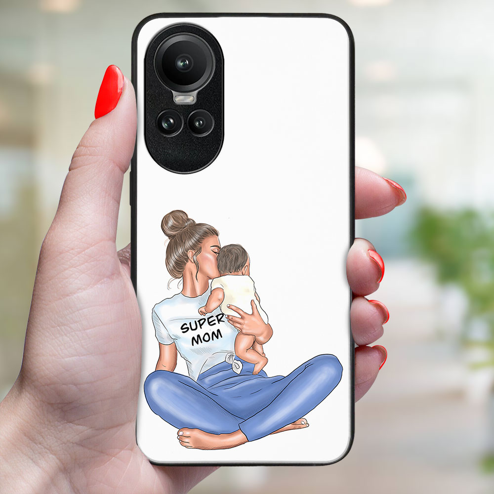 MY ART Husă De Protecție Pentru Oppo Reno10 5G / Reno 10 Pro 5G SUPERMOM (112)